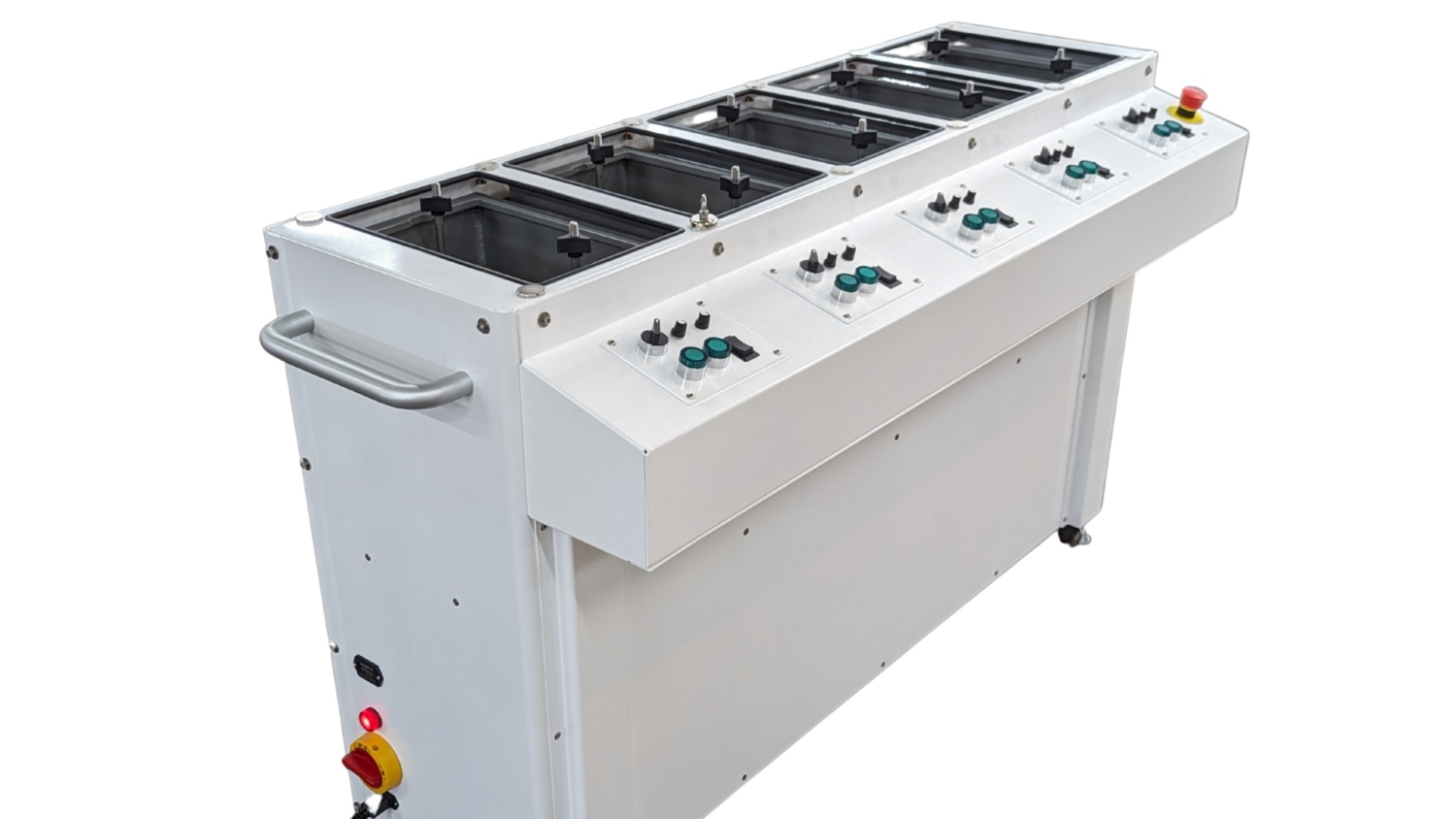 STM RocketBox PRO High-Output Pre-Roll Machine Side View