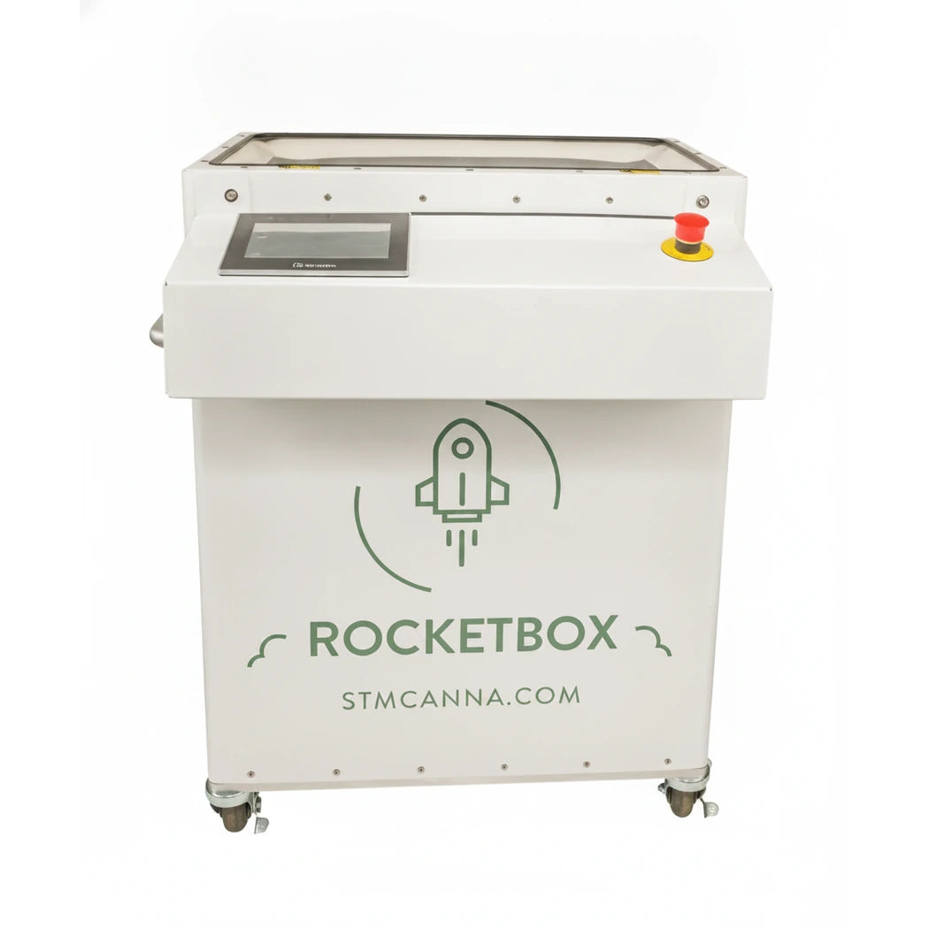 stm rocketbox 2.0 pre roll machine front view