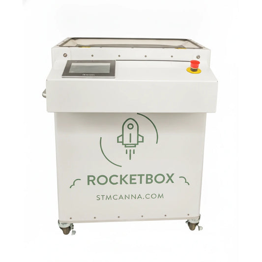 stm rocketbox 2.0 pre roll machine front view