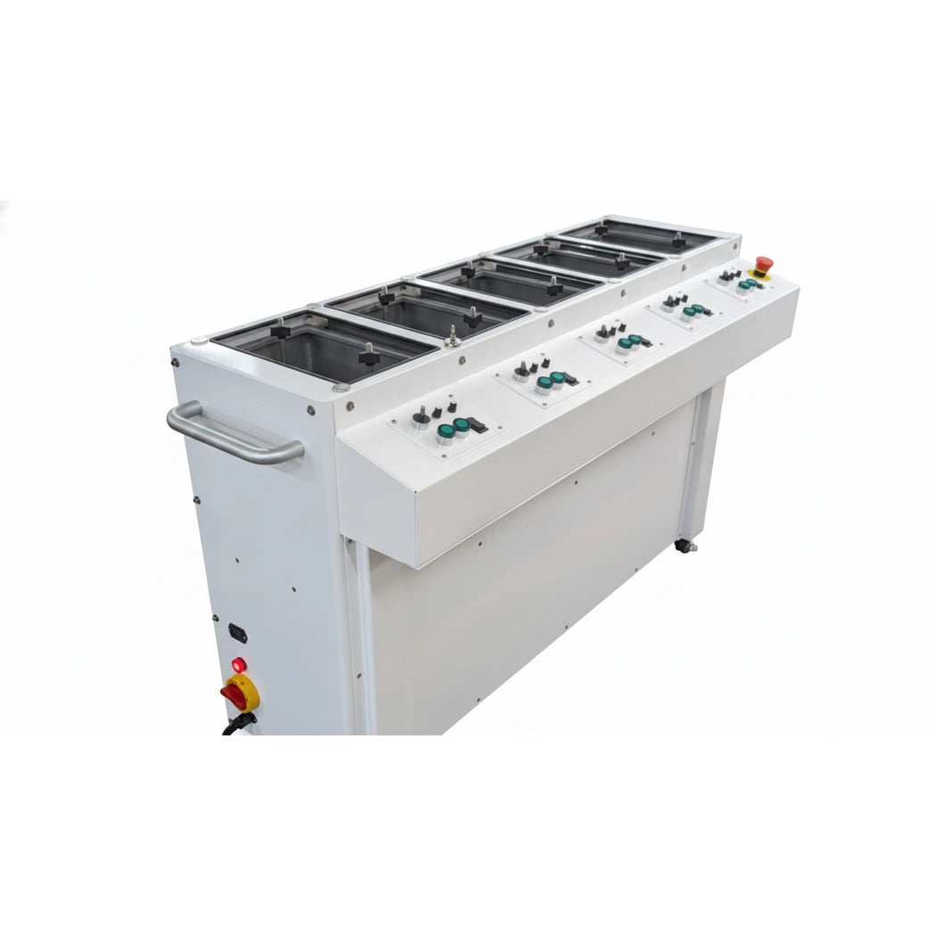 stm rocketbox pro high output pre roll machine side view