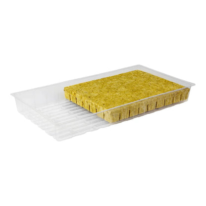 Super Sprouter - Clear Cut - Insert Tray w/ Holes - tray with a yellow plug insert