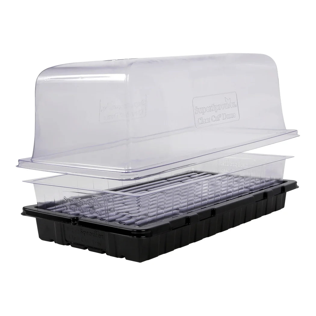 Super Sprouter - Clear Cut - Insert Tray w/ Holes - tray with propagation dome