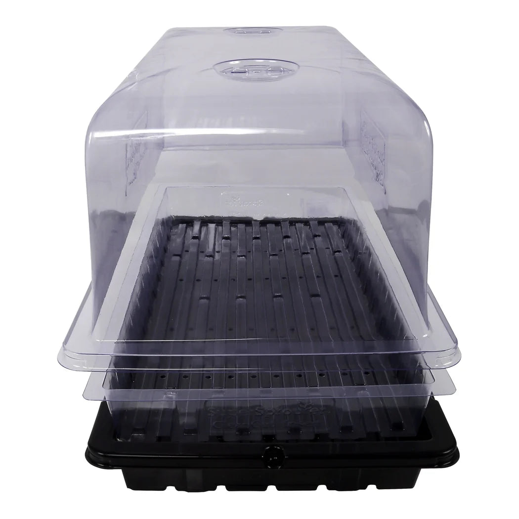 Super Sprouter - Clear Cut - Insert Tray w/ Holes - dome and base assembled
