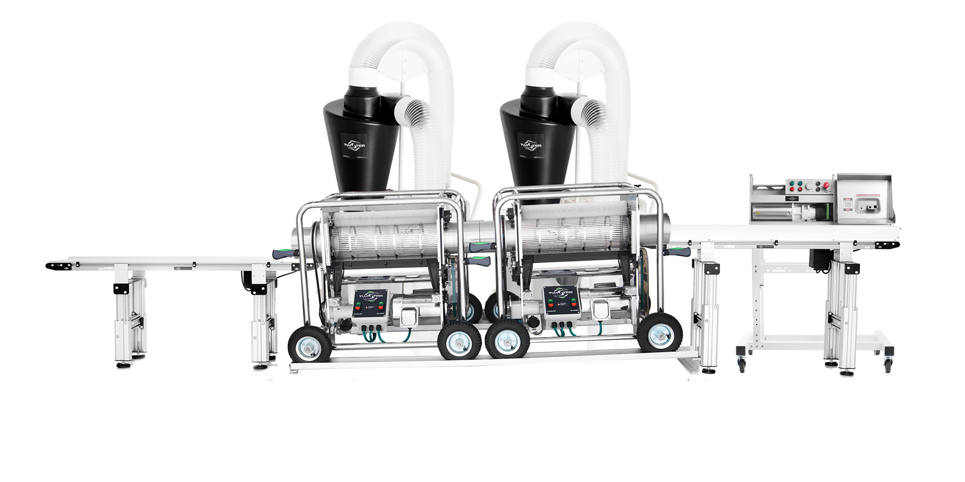 Tandem T2's with Conveyor