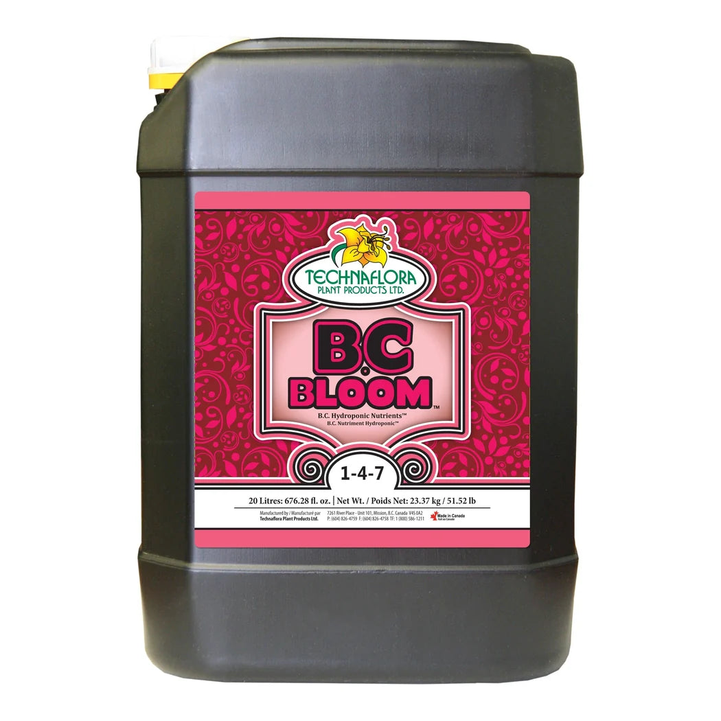 Technaflora B.C. Bloom 1 - 4 - 7 - 20 litre jerrican