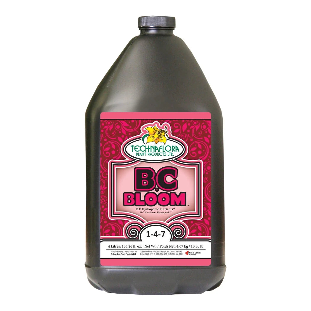 Technaflora B.C. Bloom 1 - 4 - 7 - 4 litre jug