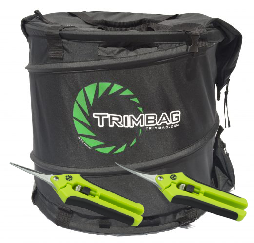 Trimbag -- Collapsible Hand-held Dry Trimmer w/ 2 free pairs of scissors