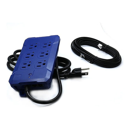 TrolMaster 110V Control Board, 6 inividual 110V controlled output (1.5A per outlet) for pump control (OA6-110) - control board with cables