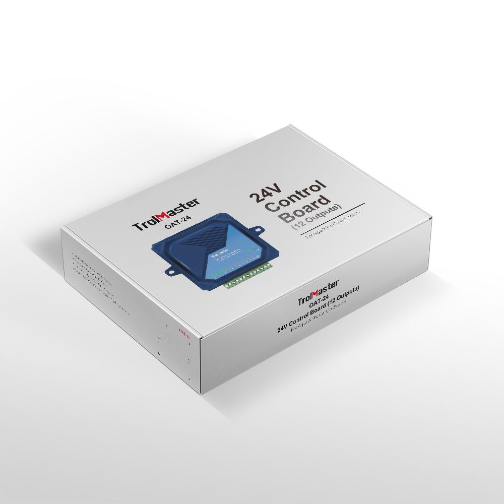 Trolmaster 12 Outputs 24V Control Board Box