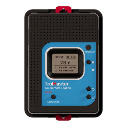 TrolMaster ARS-2 AC Remote Station front with LCD display and buttons