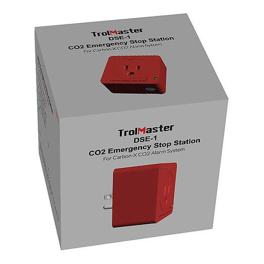 TrolMaster Carbon-X DSE-1 emergency stop station retail package