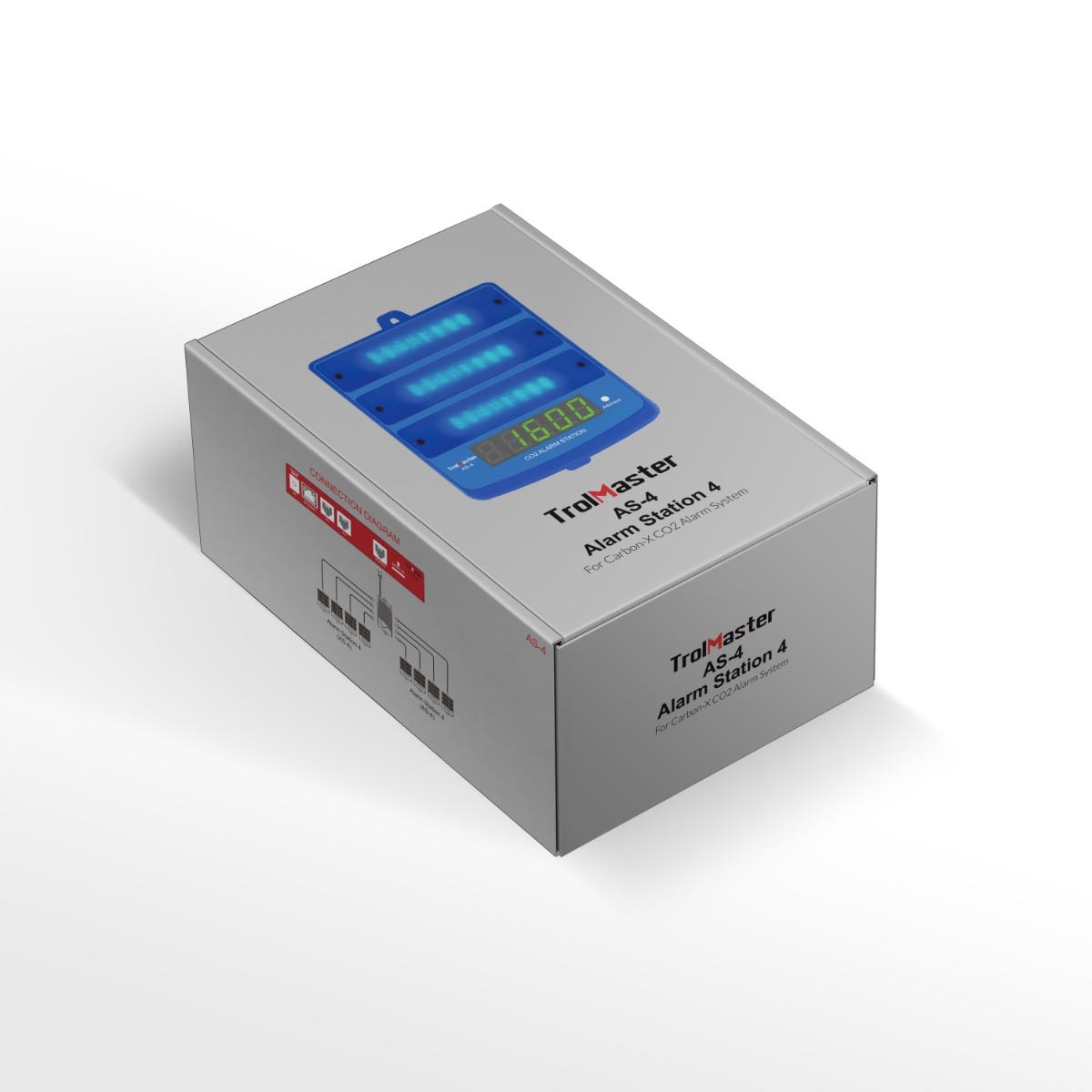 Trolmaster CO2 Alarm Station (Blue Light) Packaging