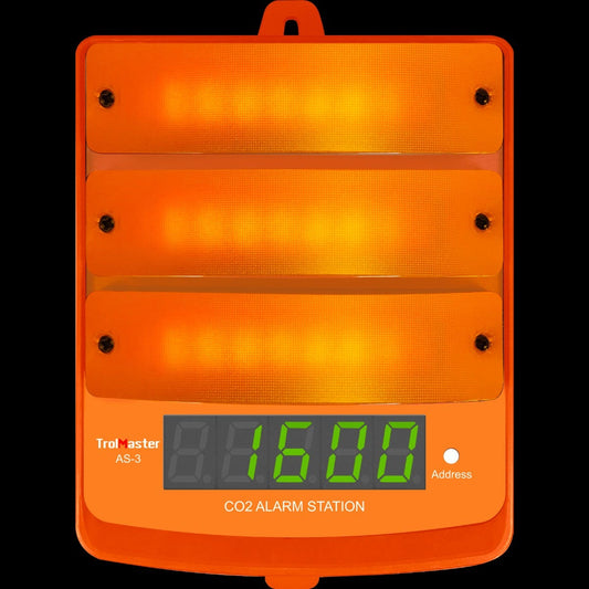 Trolmaster CO2 Alarm Station (Amber Light) Diagram Main Image