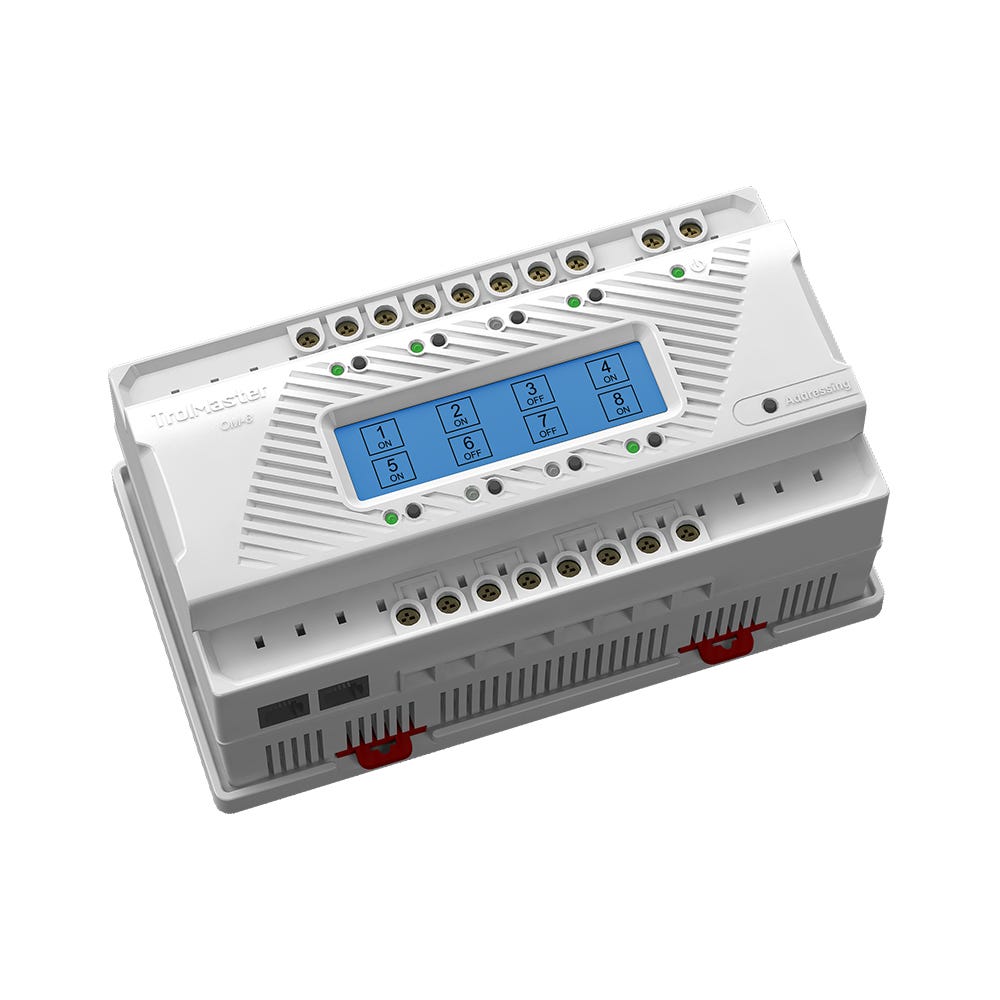 TrolMaster Dry Contact Board OM-8 Isometric View