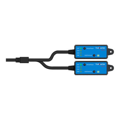 TrolMaster DCC-2 dual system control adapter laid flat