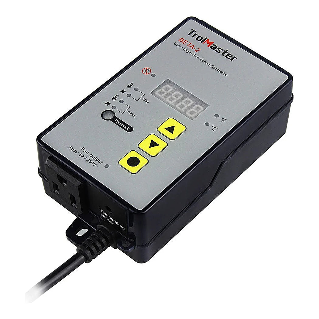 TrolMaster BETA-2 fan speed controller with power cable