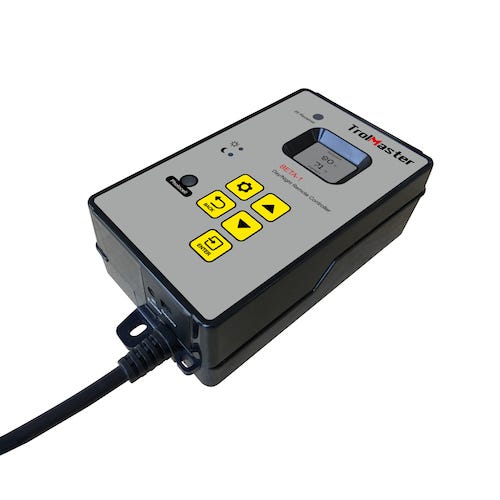 Trolmaster Digital Day/Night Remote Controller (For Remote Controlled AC Such As Mini Split) Laying Down