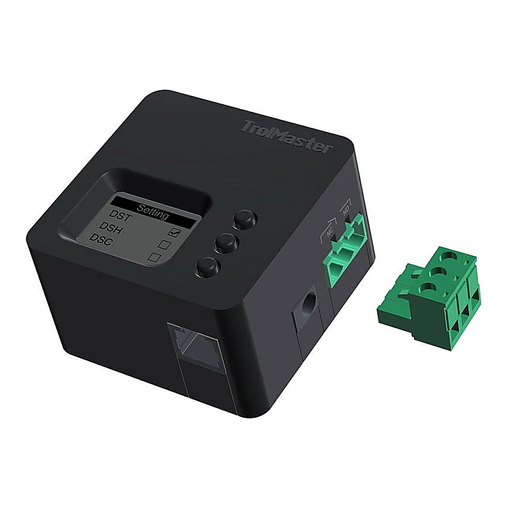Trolmaster Dry Contact Station Single Pack with cable set - terminal block detail