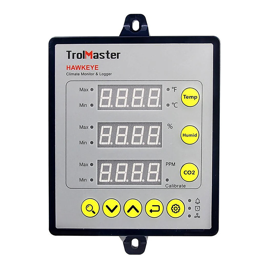 TrolMaster Hawkeye CM-1 temperature, humidity and CO2 monitor and logger