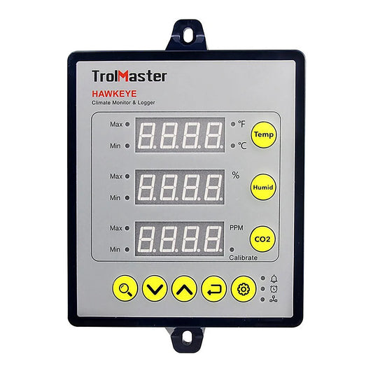 TrolMaster Hawkeye CM-1 temperature, humidity and CO2 monitor and logger