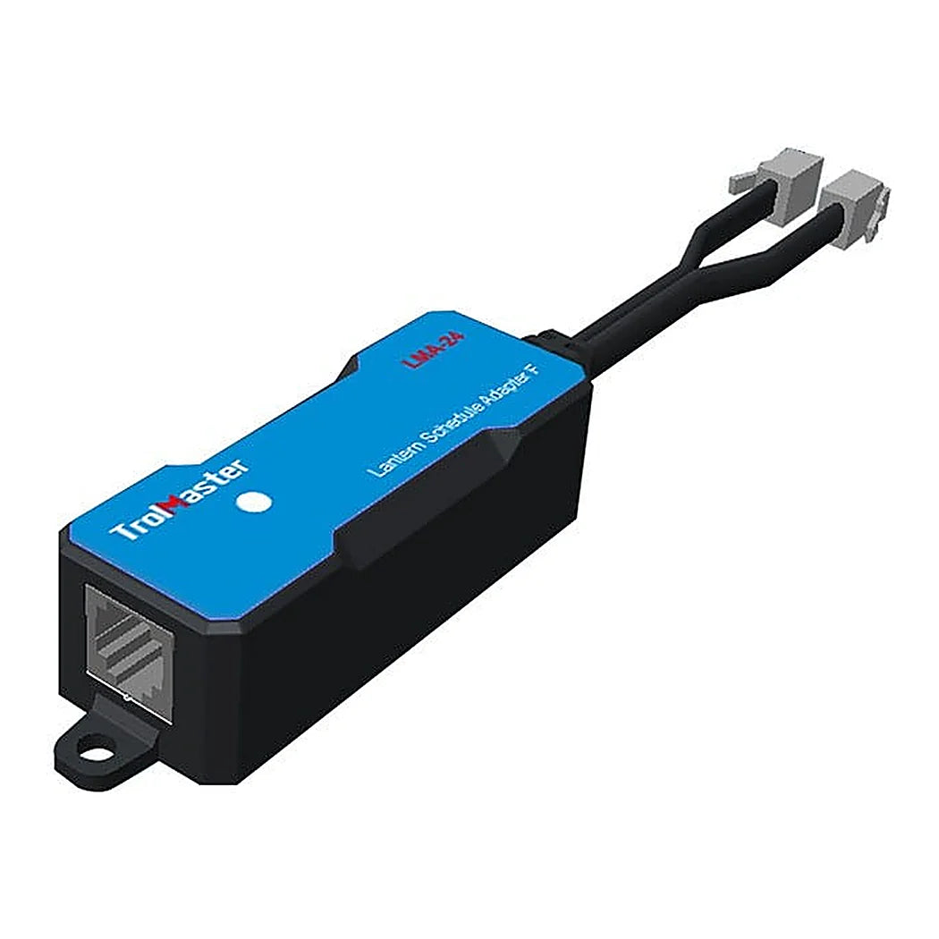 TrolMaster LMA-24 lantern schedule adaptor, connector detail