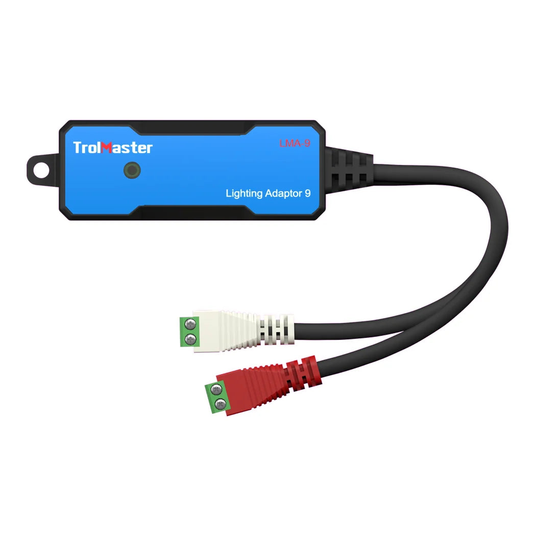 TrolMaster LMA-9 lighting adapter 9 with 0-10V terminal plugs