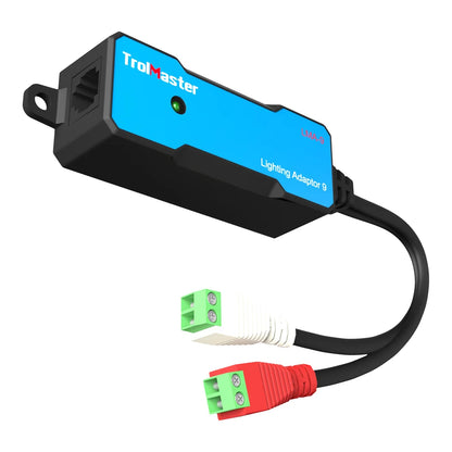 TrolMaster LMA-9 0-10V to digital adapter angled view