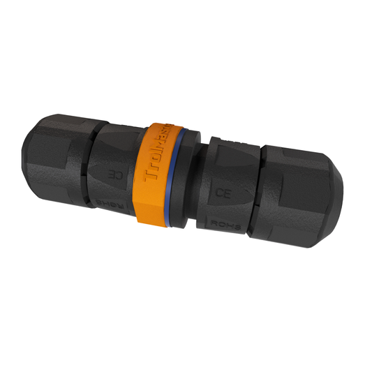 Trolmaster RJ12 Waterproof Straight-Through Inline Coupler Main Image