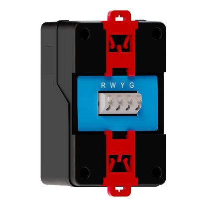 TrolMaster TS-3 rear R W Y G wiring terminals