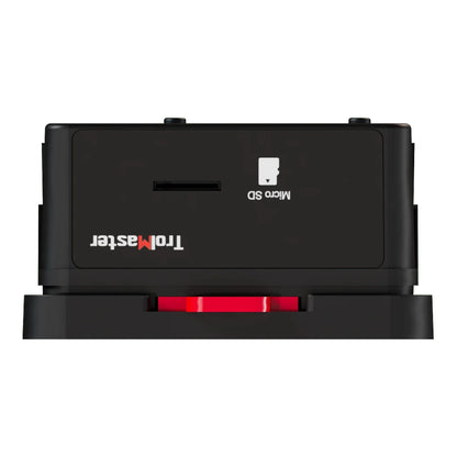 TrolMaster TS-3 bottom view with micro SD slot