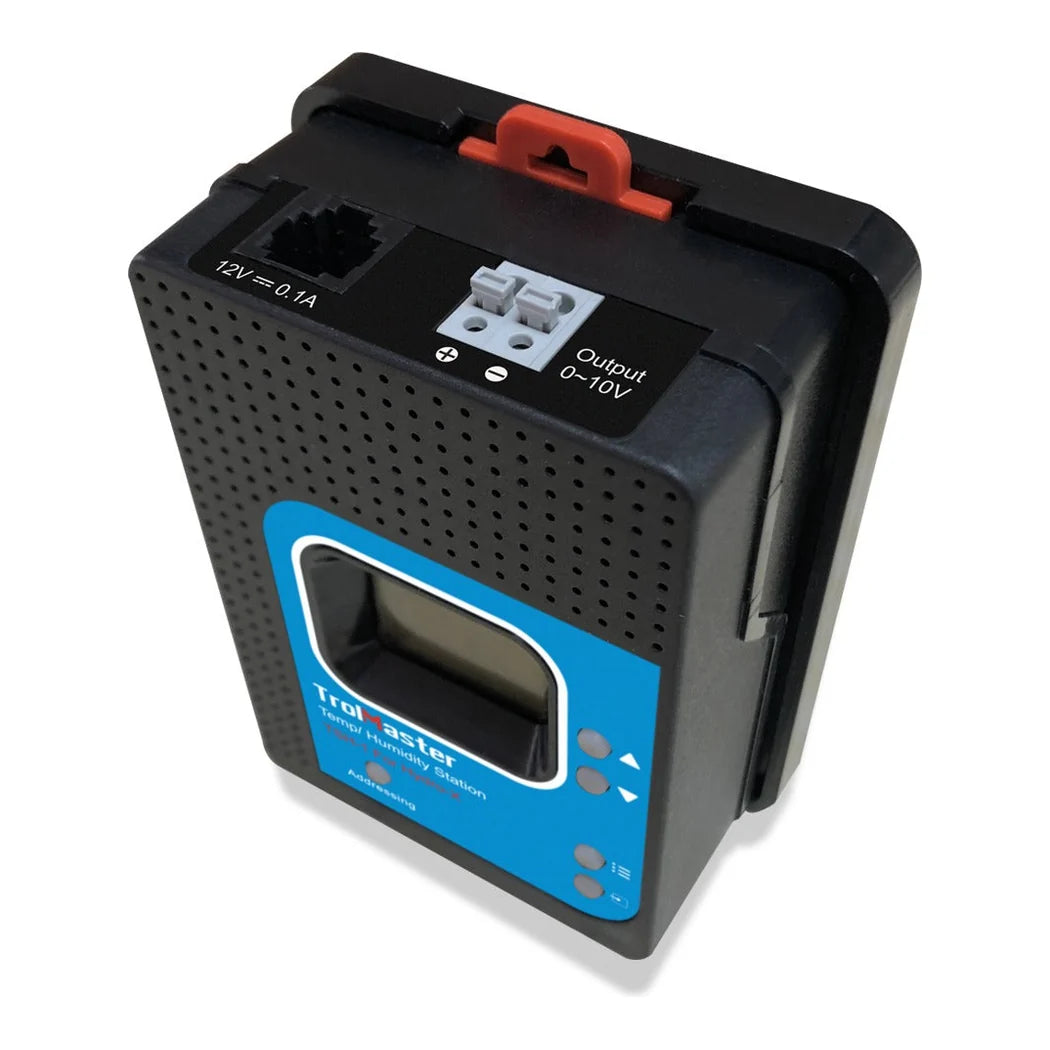 Trolmaster TSH-1 Temperature / Humidity Control Station - station, angled