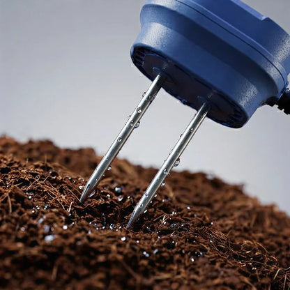 WCS-9 probes measuring VWC, EC and temperature in coco substrate