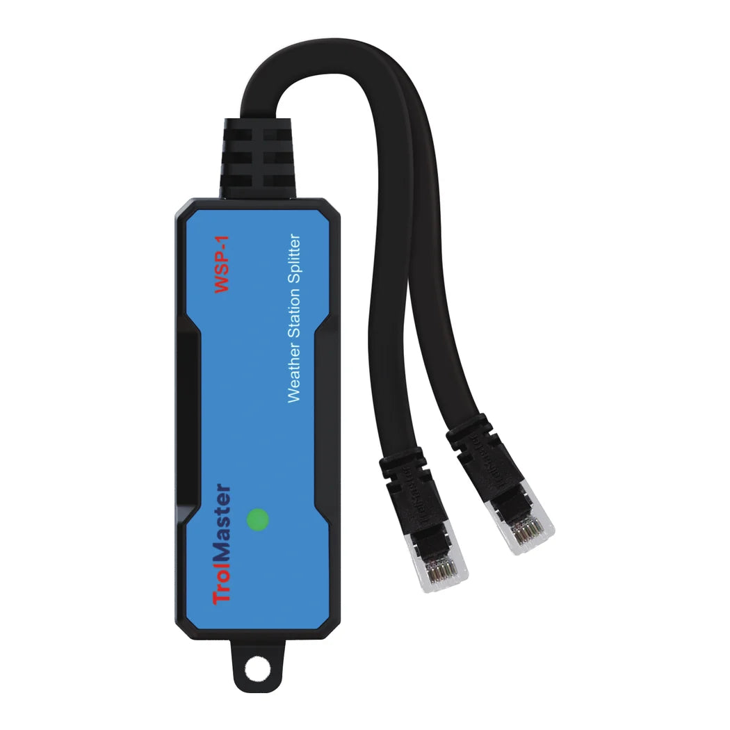 TrolMaster WSP-1 weather station splitter cable with two RJ12 plugs