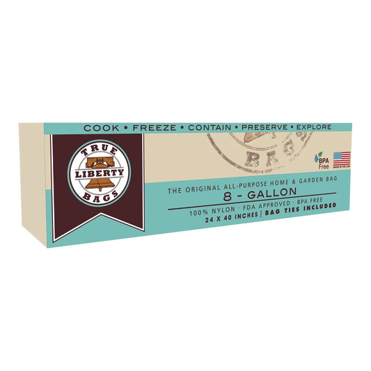 True Liberty 8 Gallon Bags 24 in x 40 in (100/pack) - 100 pack carton, 24 in x 40 in bags