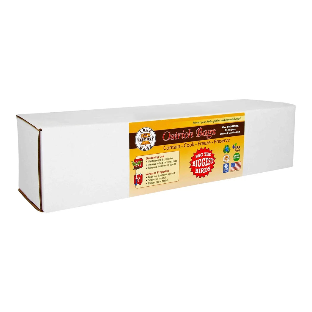 True Liberty Ostrich Bags 30 x 48 in | 25 Pack, 20-30 Gal Cans - 25 pack carton, 30 in x 48 in bags