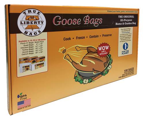 True Liberty 4 Gallon "Goose" Bags 18 in x 24 in (100/pack)