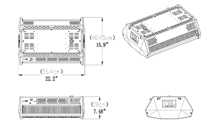 TSL-800 Diagram (Dimensions)