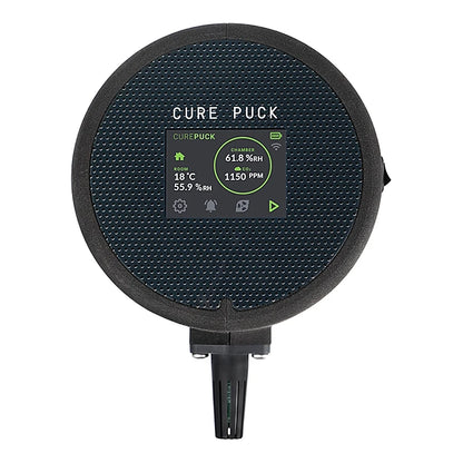 Twister Cure Puck humidity and temperature monitor for curing containers