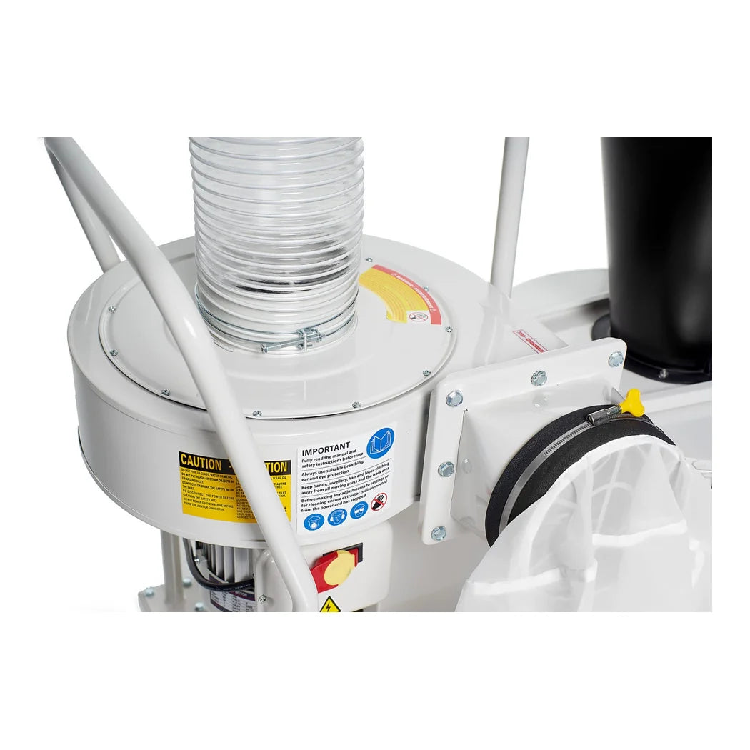 Twister Trim Saver cyclone head and hose connection