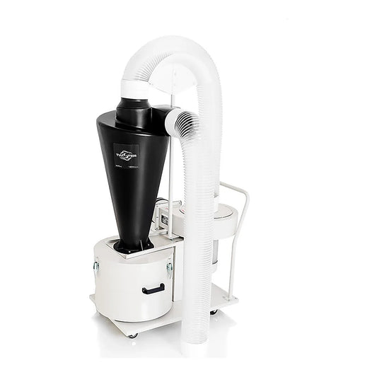 Twister Trim Saver CS-18 with stainless steel bin, cleanable cyclone and hose