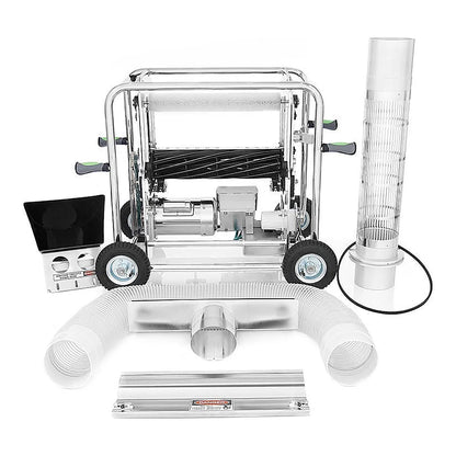 Twister T2 trimmer disassembled with tumbler and components laid out