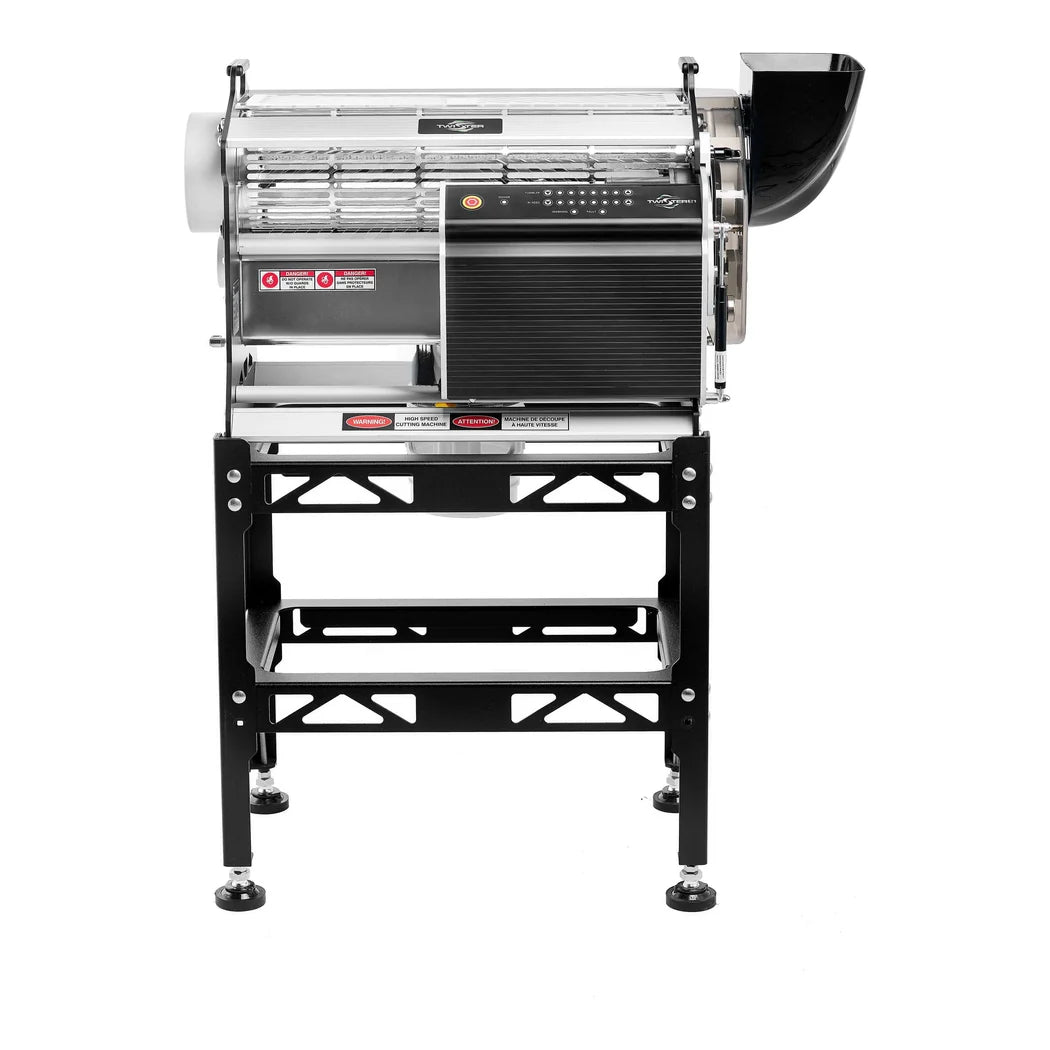 Twister T4 Trimmer - Variable Speed Wet & Dry Trimming Machine - T4 trimmer on stand