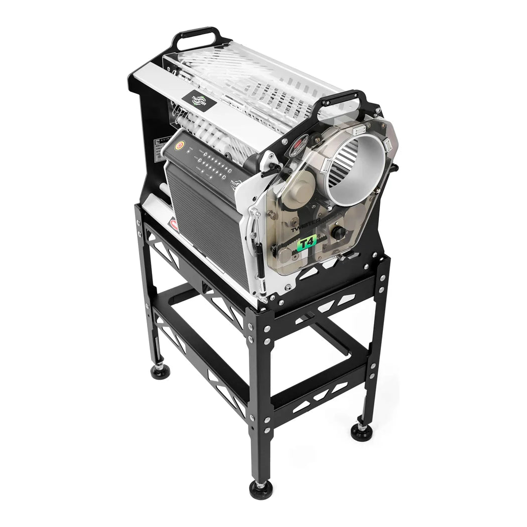 Twister T4 Trimmer - Variable Speed Wet & Dry Trimming Machine - trimmer with stand, rear view