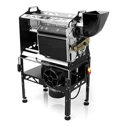 Twister T4 trimmer angled view with feed hopper