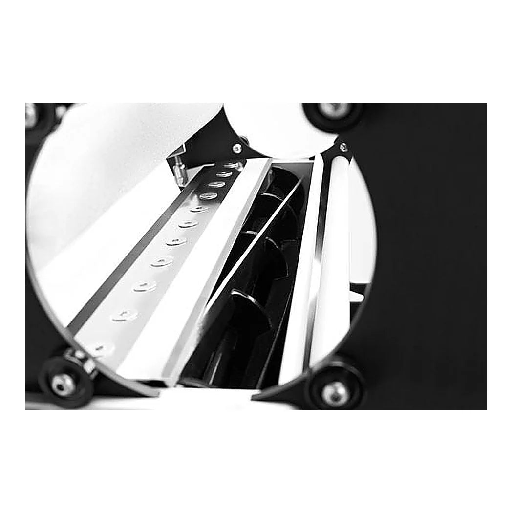 Twister T4 tumbler interior showing slotted drum