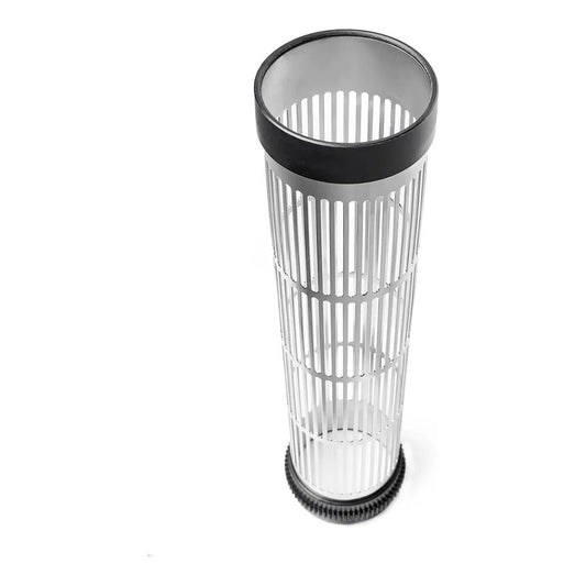 Twister T6 Extreme tumbler with wide slot geometry and black end caps