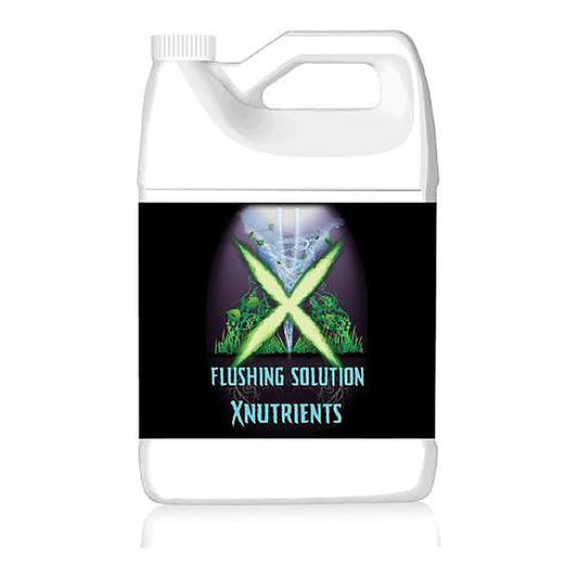 X Nutrients Flushing Solution, 1 gallon jug