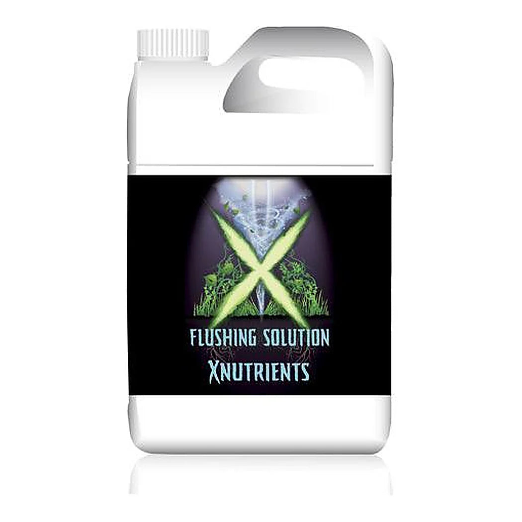 X Nutrients Flushing Solution, 2.5 gallon jug
