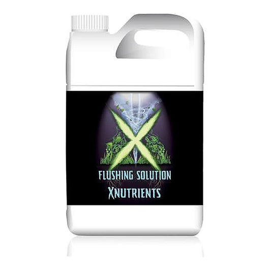 X Nutrients Flushing Solution, 2.5 gallon jug