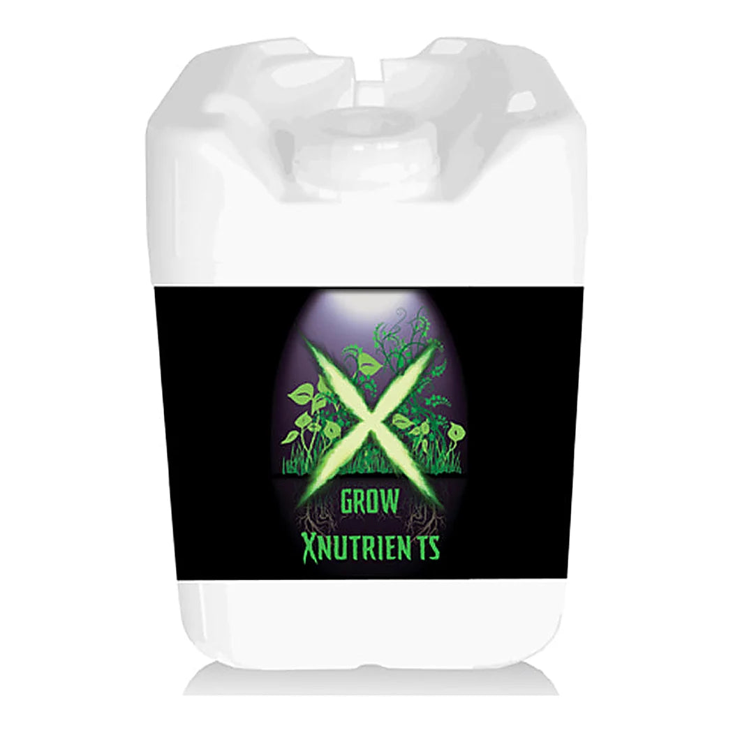 X Nutrients Grow Nutrient, 5 gallon container